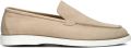 MAZZELTOV Loafers Heren 6121 Nubuck Beige - Beige