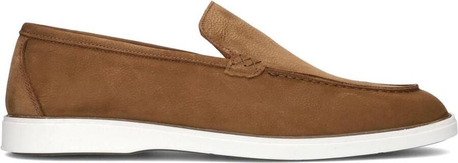 MAZZELTOV Loafers Heren 6121 Nubuck Cognac
