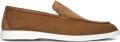 MAZZELTOV Loafers Heren 6121 Nubuck Cognac - Bruin