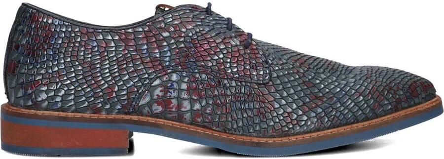 Mazzeltov 3980 Nette schoenen Veterschoenen Heren Blauw
