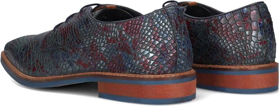 Mazzeltov 3980 Nette schoenen Veterschoenen Heren Blauw - Foto 2