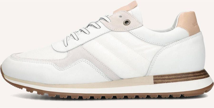 MAZZELTOV Lage Sneakers Heren 13653 Leer Wit
