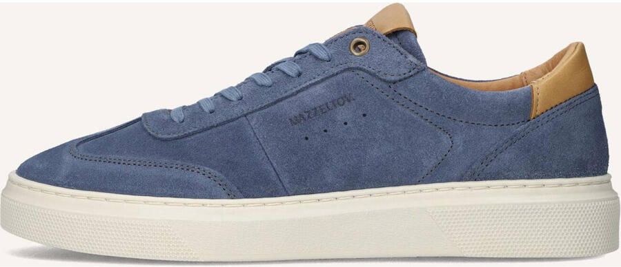 Mazzeltov Heren Lage sneakers Dublin Blauw Suède - Foto 6