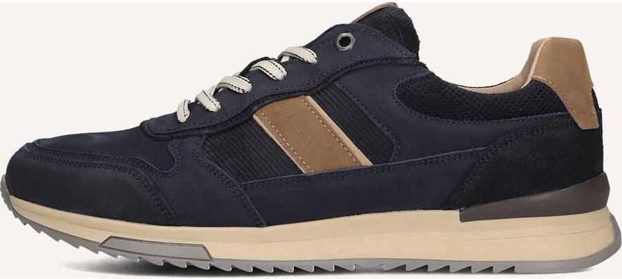 Mazzeltov Zagreb Sneakers Heren Leren Sneaker Blauw - Foto 6