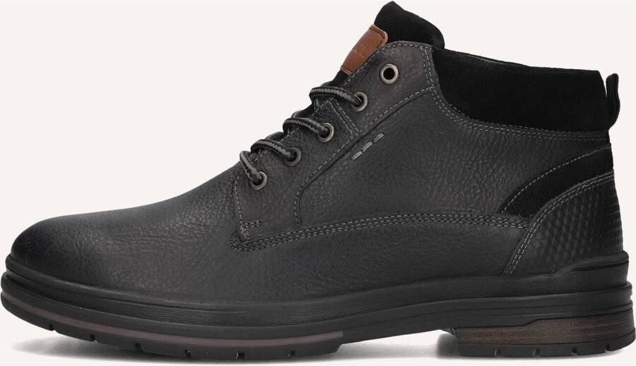 MAZZELTOV Zwarte Veterschoenen Art-mab010937 - Foto 6