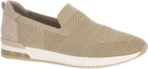 Medicus Beige instap sneaker knitted