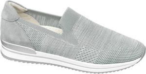 Medicus Dames Grijze knitted instapper