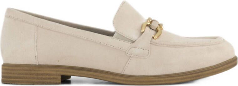Medicus comfort leren loafers beige