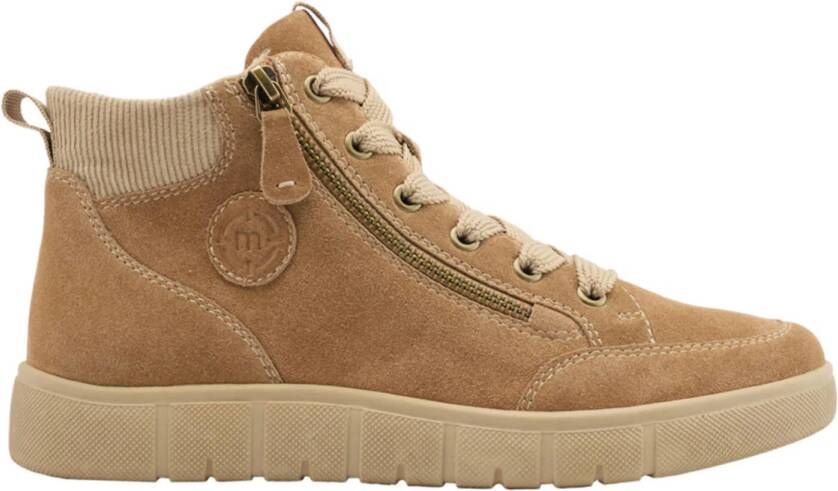 Medicus comfort suède sneakers cognac