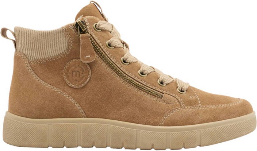 Medicus comfort suède sneakers cognac