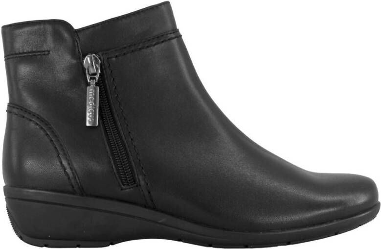 Medicus leren enkelboots zwart