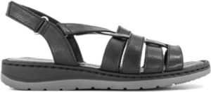 Medicus Zwarte sandaal klittenband