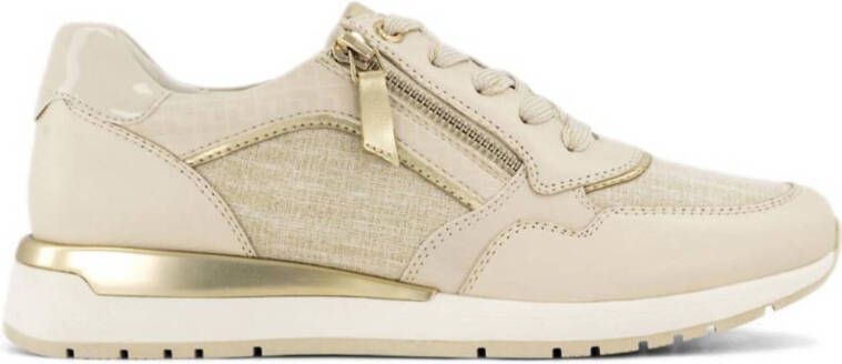 Medicus Beige leren comfort sneaker