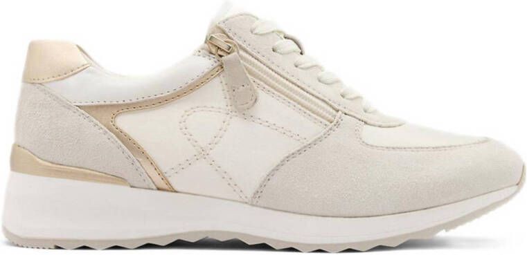 Medicus Beige leren comfort sneaker