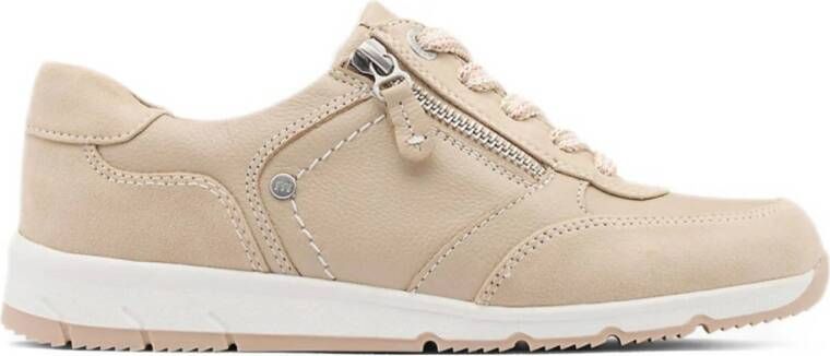 Medicus leren sneakers beige