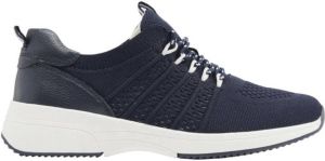 Medicus leren sneakers donkerblauw