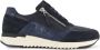 Medicus leren sneakers donkerblauw - Thumbnail 1