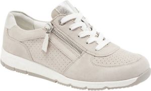 Medicus leren sneakers taupe