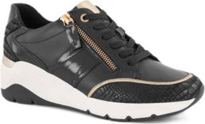 Medicus leren sneakers zwart