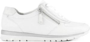 Medicus leren veterschoenen wit
