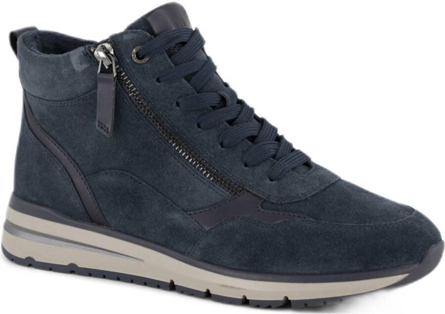 Medicus comfort gevoerde suede sneakers donkerblauw - Foto 2