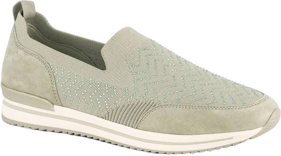 Medicus comfort instappers met strass lichtgroen - Foto 3