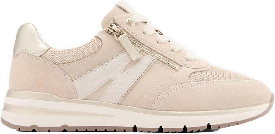 Medicus comfort leren sneakers beige