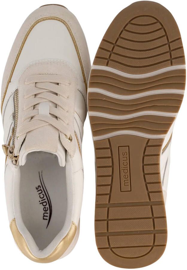 Medicus comfort leren sneakers goud - Foto 2