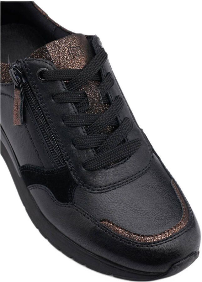 Medicus comfort leren sneakers zwart - Foto 2