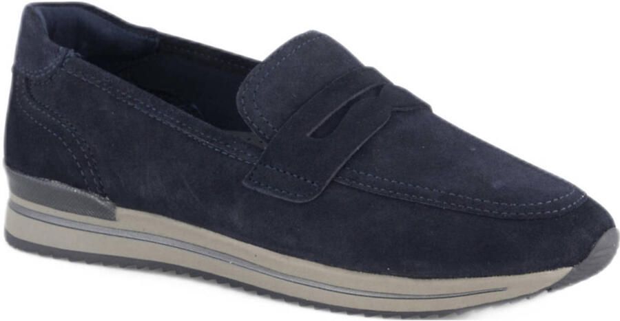 Medicus comfort suède instappers donkerblauw - Foto 3