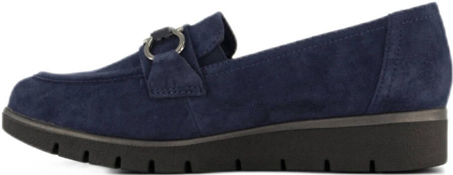 Medicus comfort suède instappers donkerblauw - Foto 3
