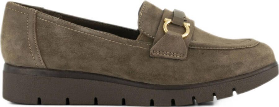 Medicus comfort suède instappers kaki