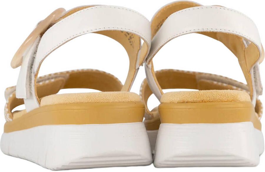 Medicus leren sandalen wit beige - Foto 2