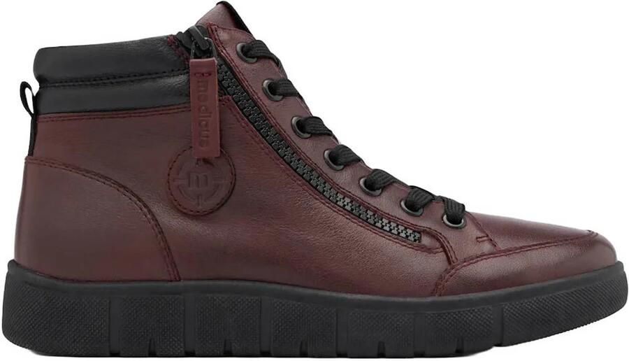 Medicus leren sneakers bordeaux