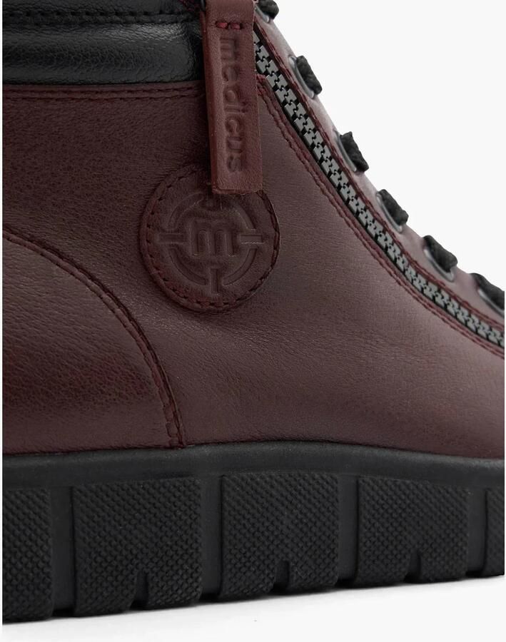 Medicus leren sneakers bordeaux - Foto 3