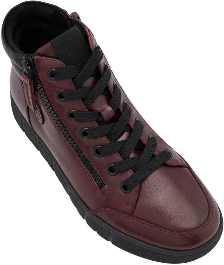 Medicus leren sneakers bordeaux - Foto 2
