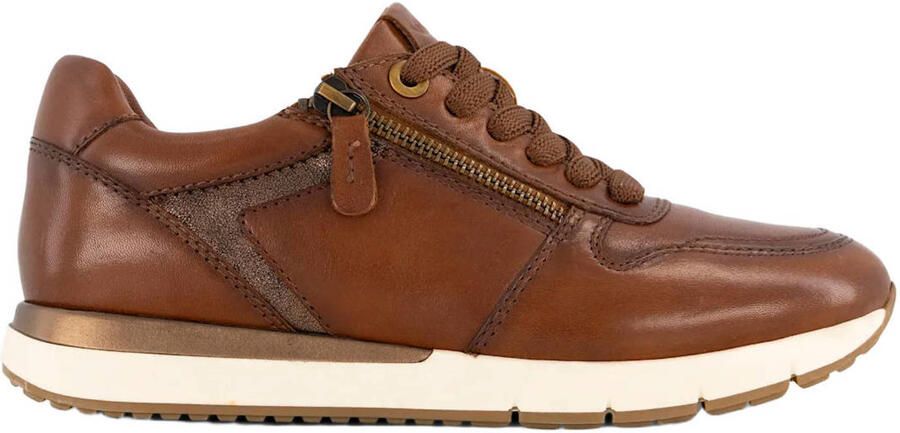 Medicus leren sneakers cognac