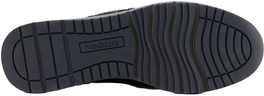 Medicus leren sneakers donkerblauw - Foto 3