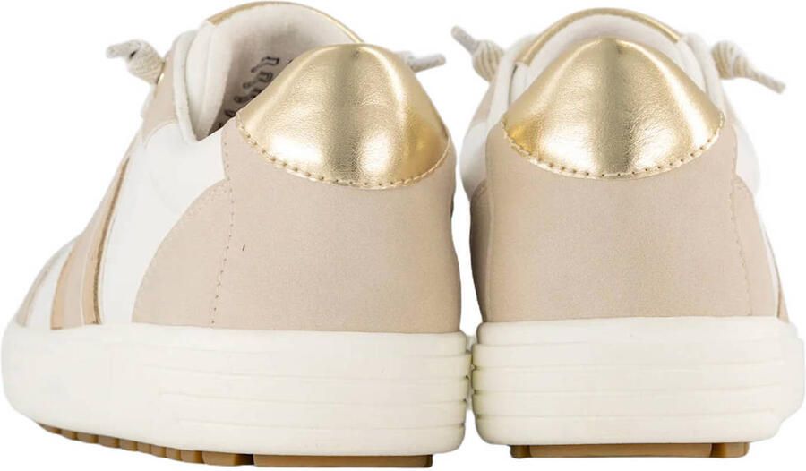 Medicus leren sneakers wit beige - Foto 3
