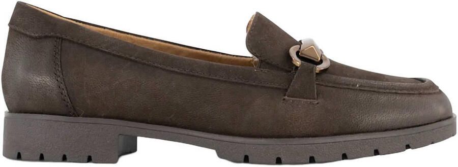 Medicus suède loafers met profielzool bruin