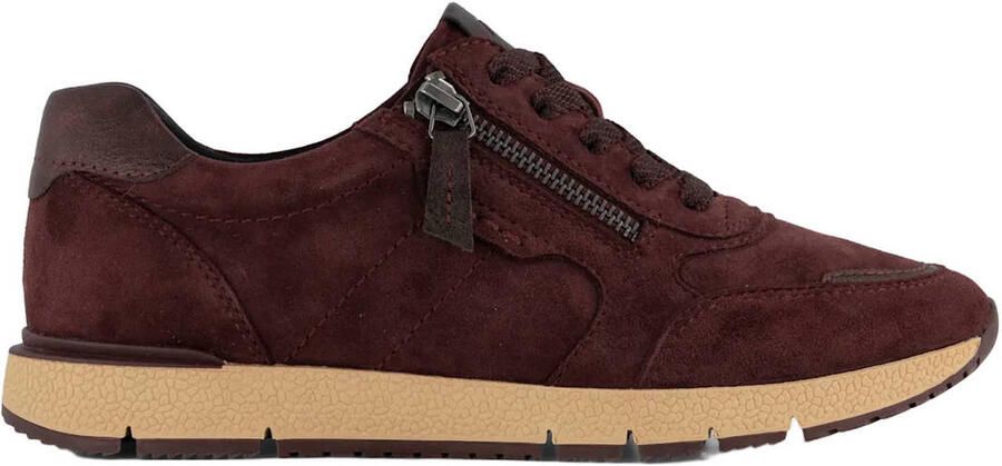Medicus suède sneakers bordeaux