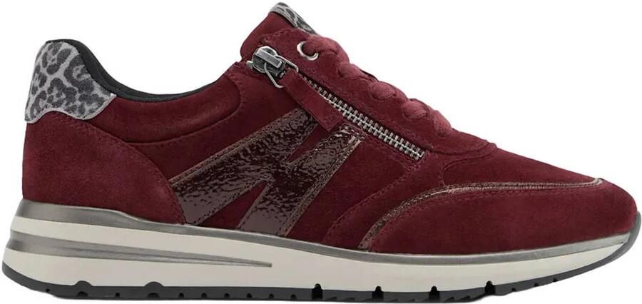 Medicus suède sneakers bordeaux