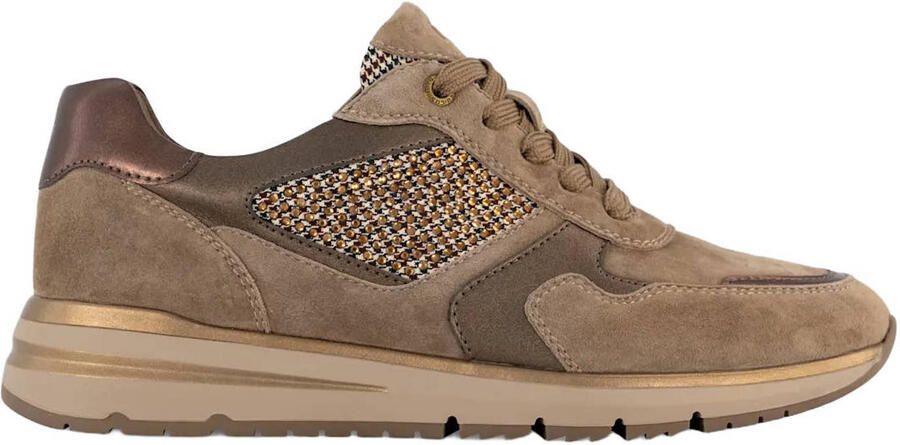 Medicus suède sneakers bruin