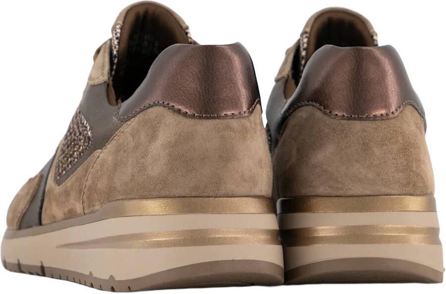 Medicus suède sneakers bruin - Foto 3