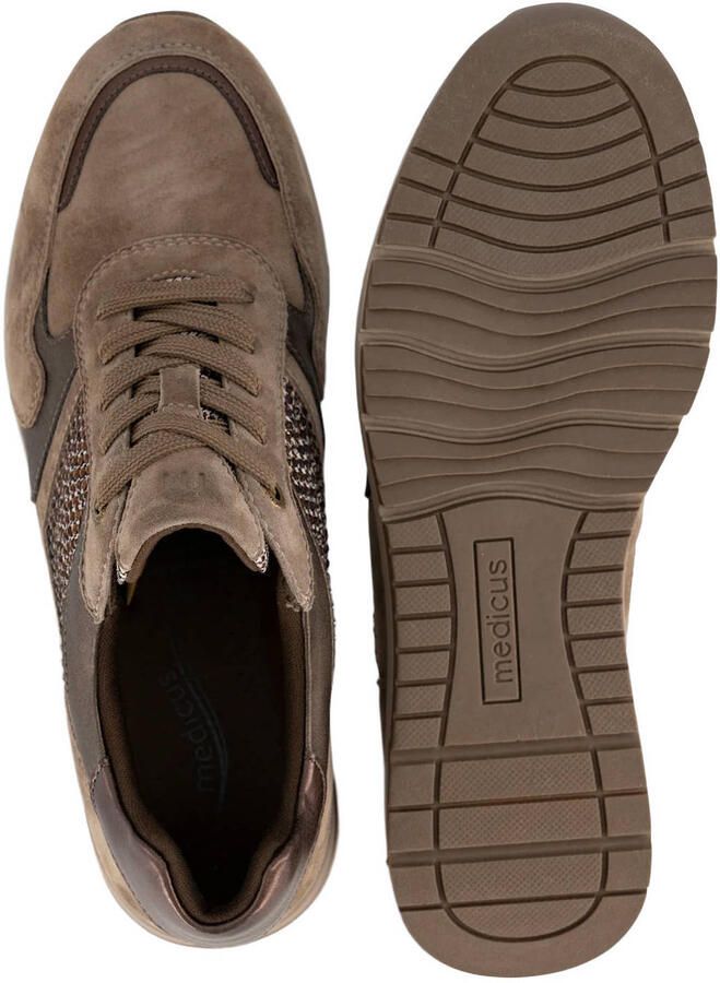 Medicus suède sneakers bruin - Foto 2