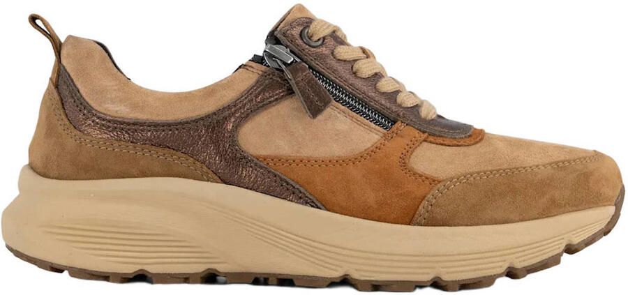 Medicus suède sneakers bruin