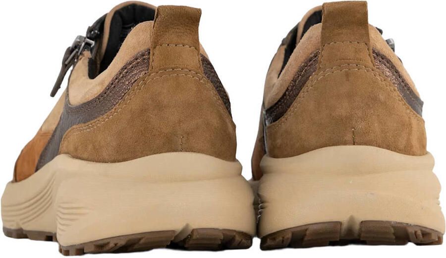 Medicus suède sneakers bruin - Foto 3
