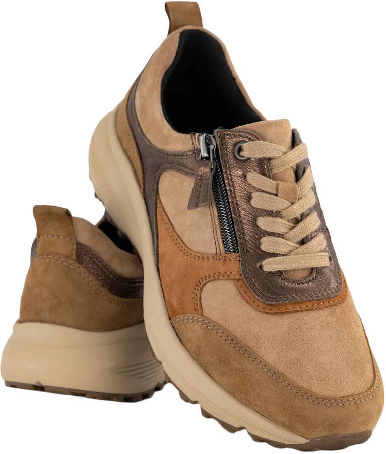 Medicus suède sneakers bruin - Foto 2