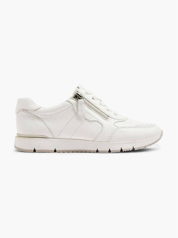 Medicus Witte leren sneaker