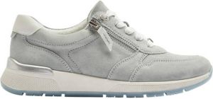 Medicus Lichtblauwe leren sneaker